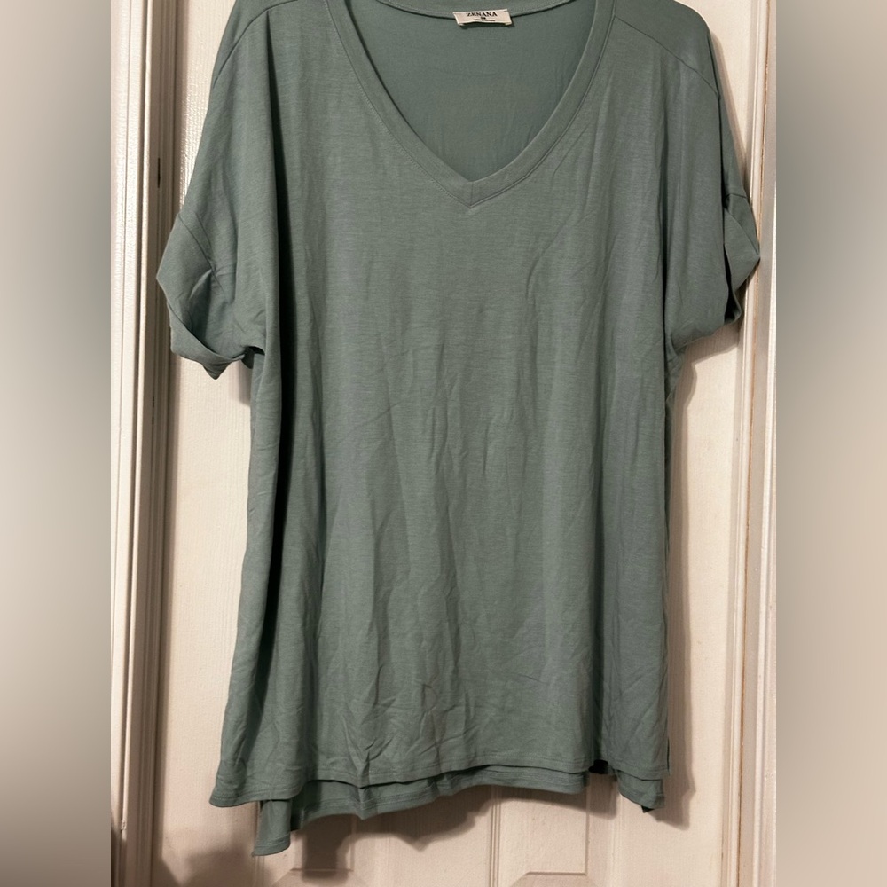 Bundle of Zenana Green Tops